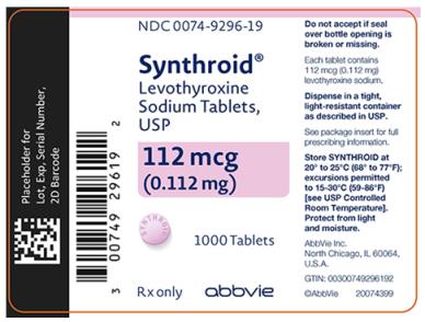 synthroid 112 mcg price