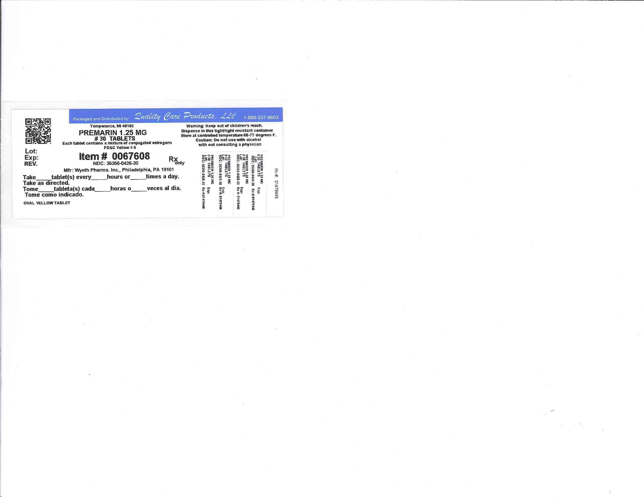 Image of 1.25mg Label
