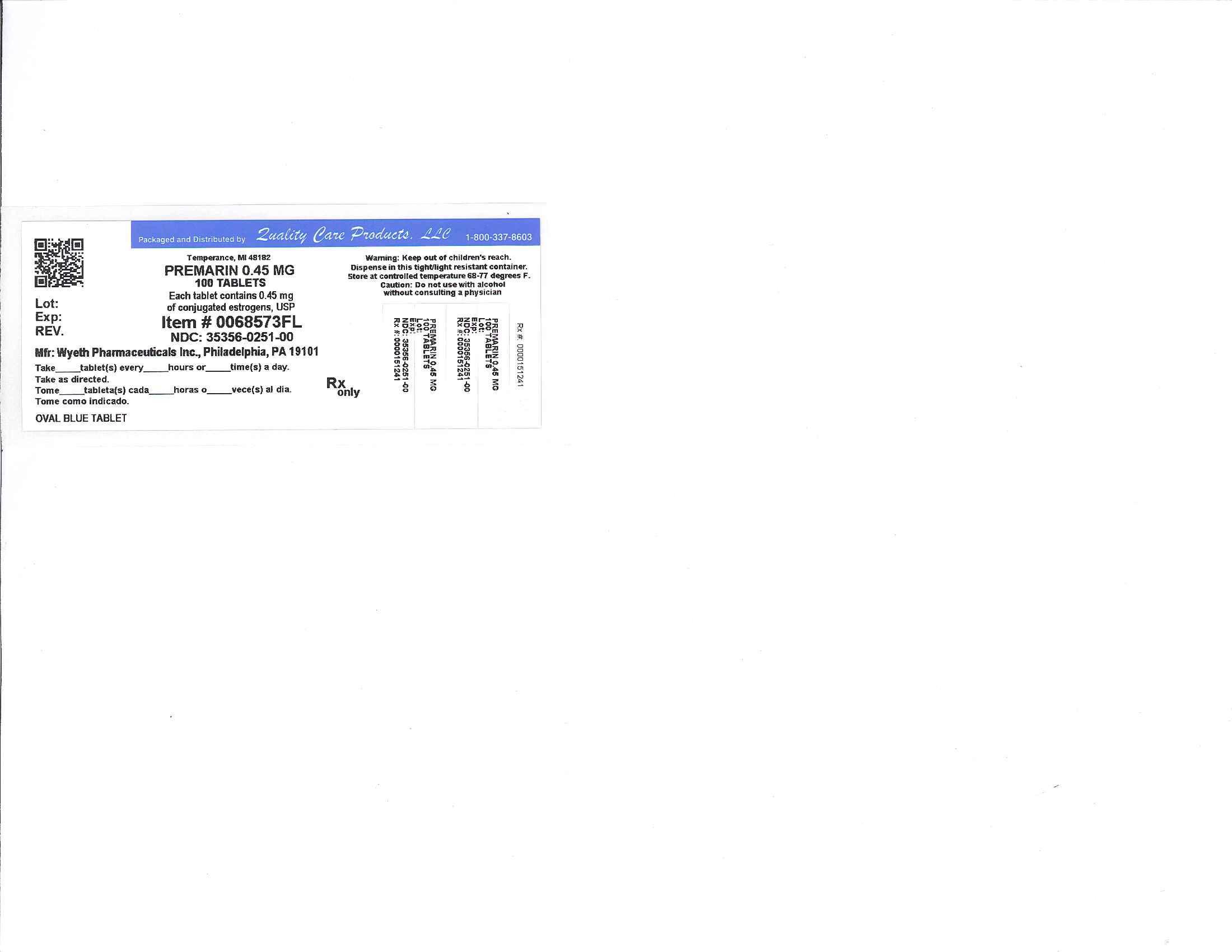 Image of .45mg Label