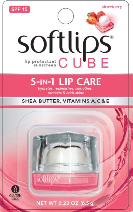 Softlips Cube Strawberry