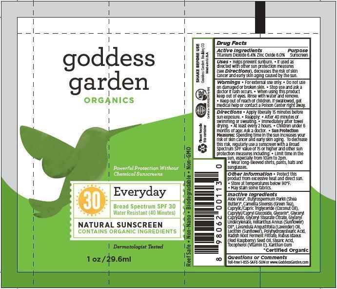 ORGANICS Everyday NATURAL SUNSCREEN SPF 30 TUBE, 29.6ml