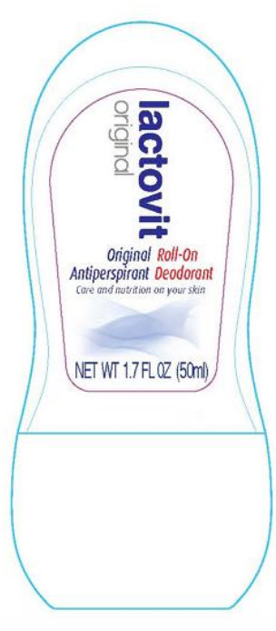 Lactovit Original Roll-On Front Label