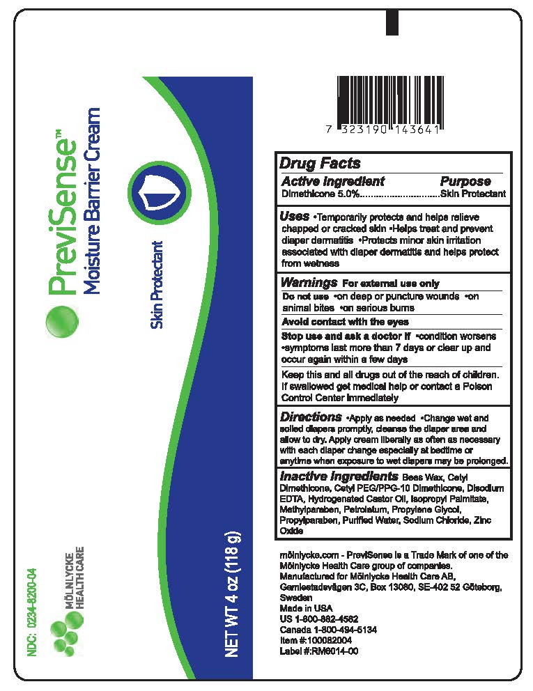 PreviSense Moisture Barrier Cream 4 oz