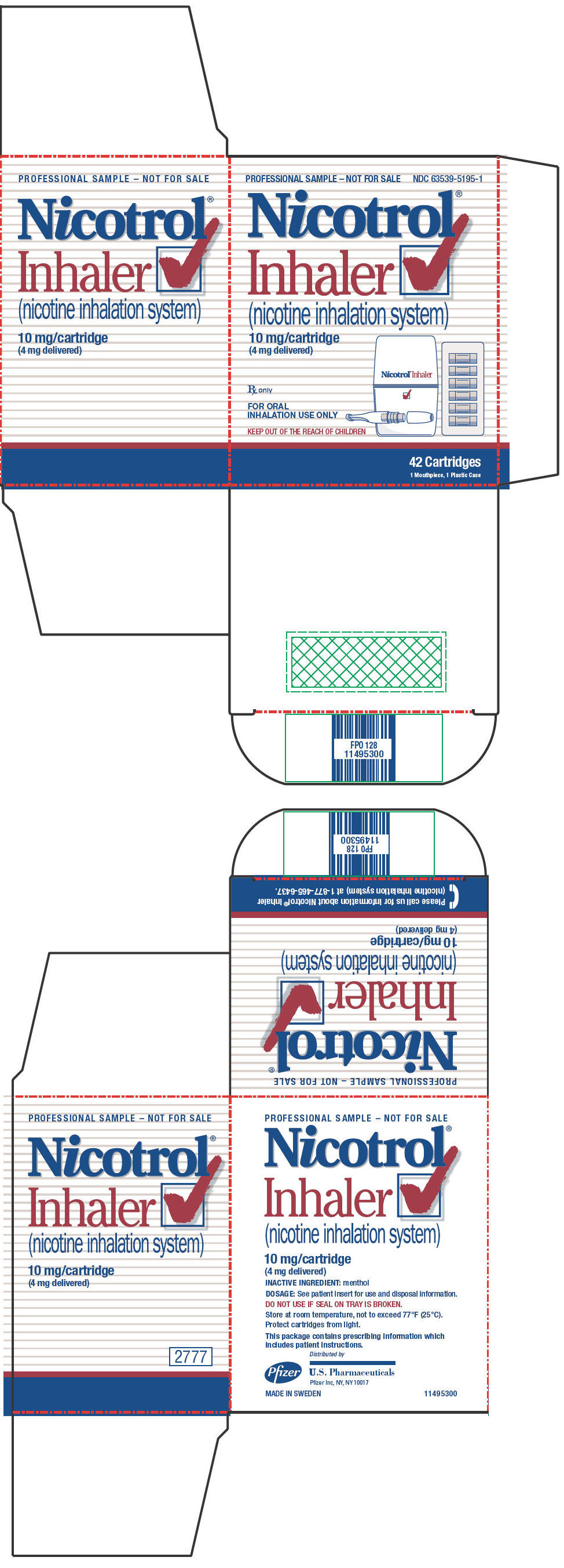 PRINCIPAL DISPLAY PANEL - 42 Cartridge Carton