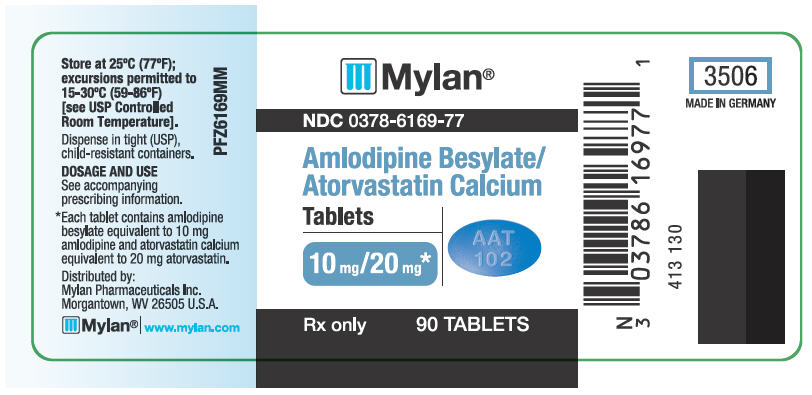 PRINCIPAL DISPLAY PANEL - 10 mg/20 mg Tablet Label