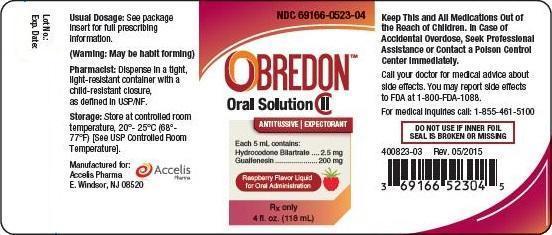 Principal Display Panel - 4 fl oz. Bottle Label
