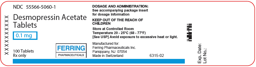 PRINCIPAL DISPLAY PANEL - 0.1 mg Tablet Bottle Label