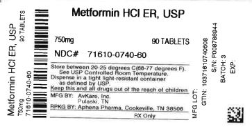 Bottle Label 750 mg
