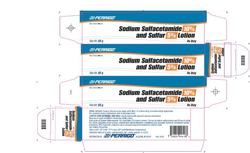 Sodium Sulfacetamide 10% and Sulfur 5% Lotion - 60 g Carton