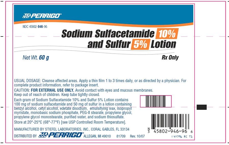 Sodium Sulfacetamide 10% and Sulfur 5% Lotion - 60 g Tube