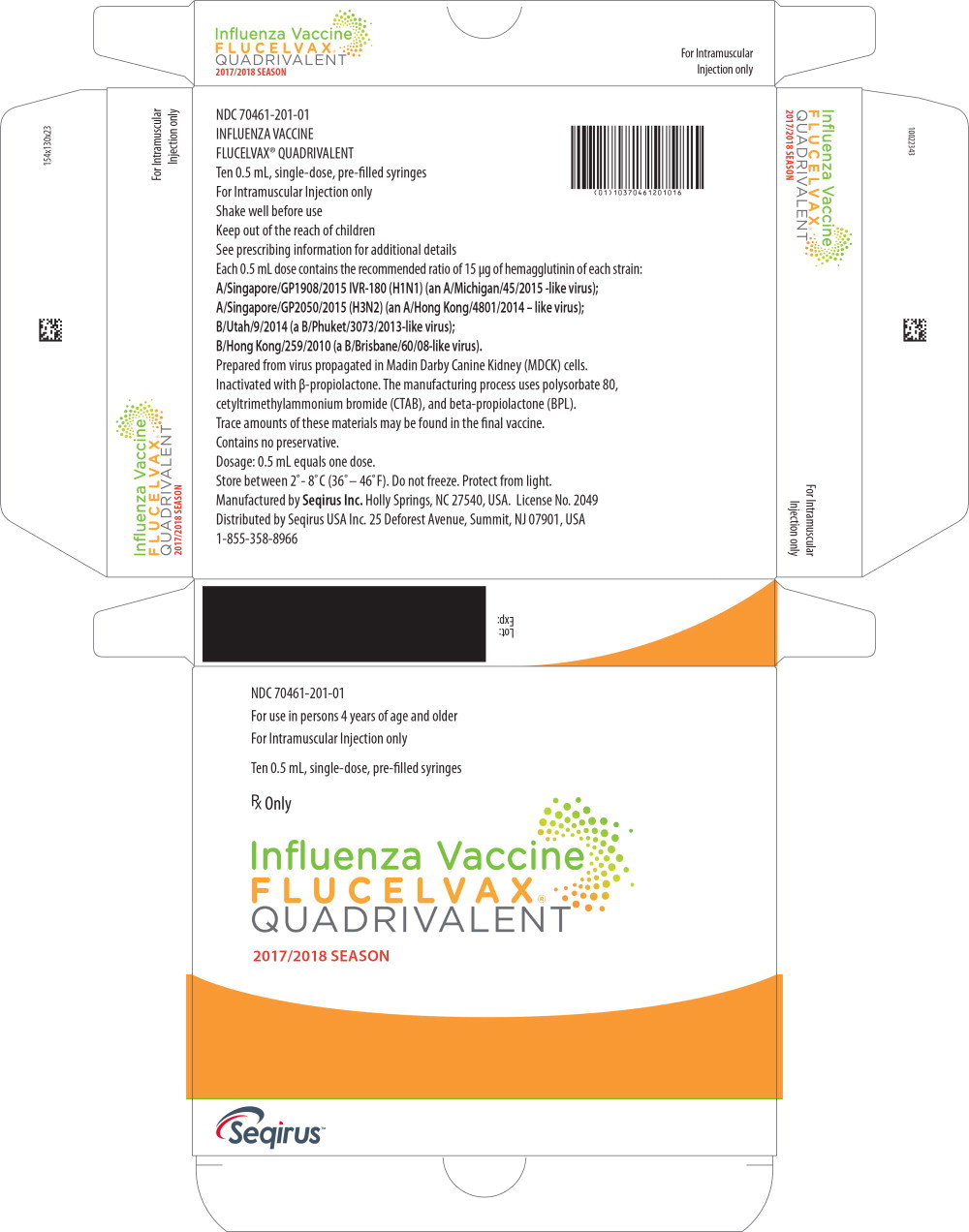 Principal Display Panel - 0.5 mL Carton Label