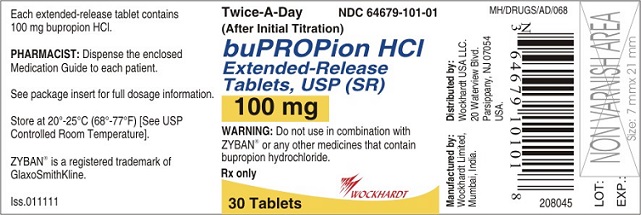 100 mg Label