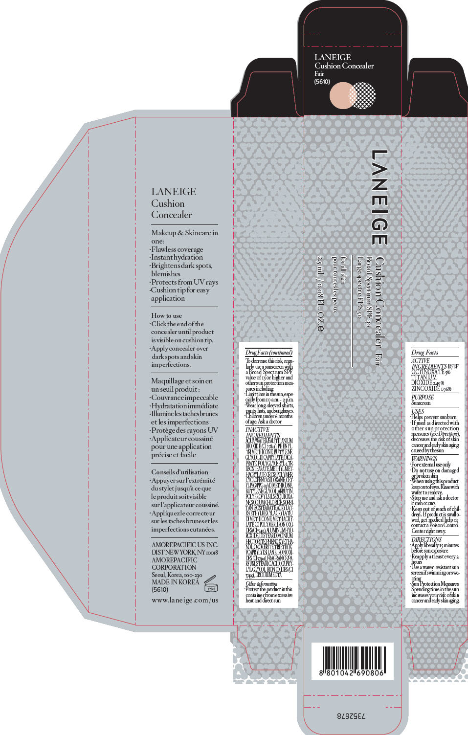 Principal Display Panel - 2.5 mL Container Carton - Fair