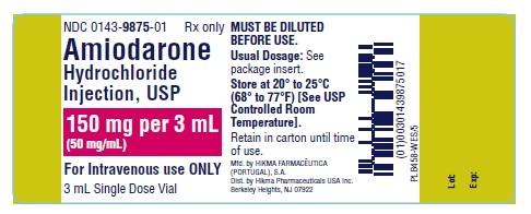 amiodarone vial