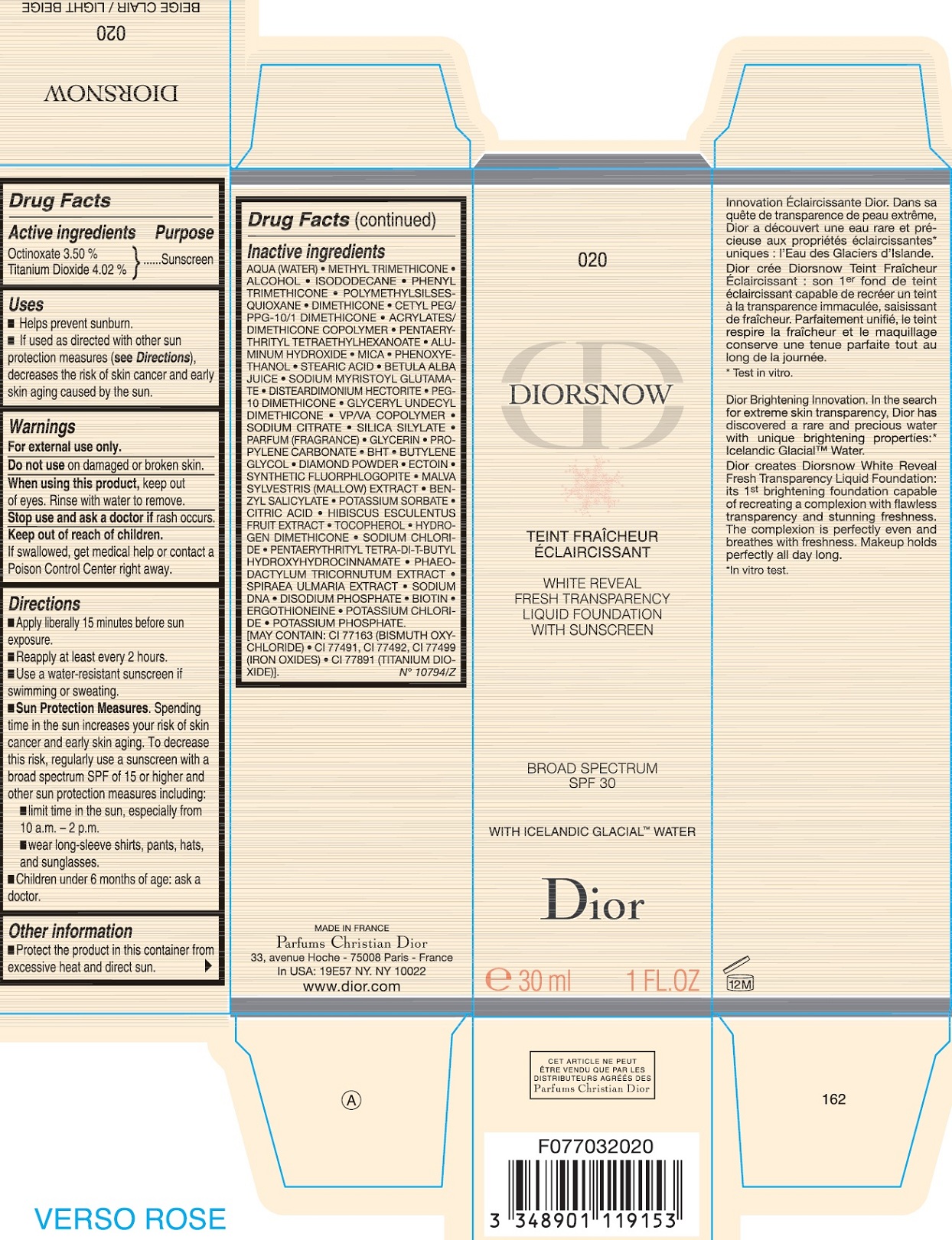 Diorsnow