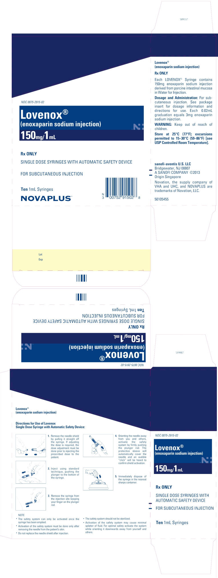 PRINCIPAL DISPLAY PANEL - 150mg/1mL Carton