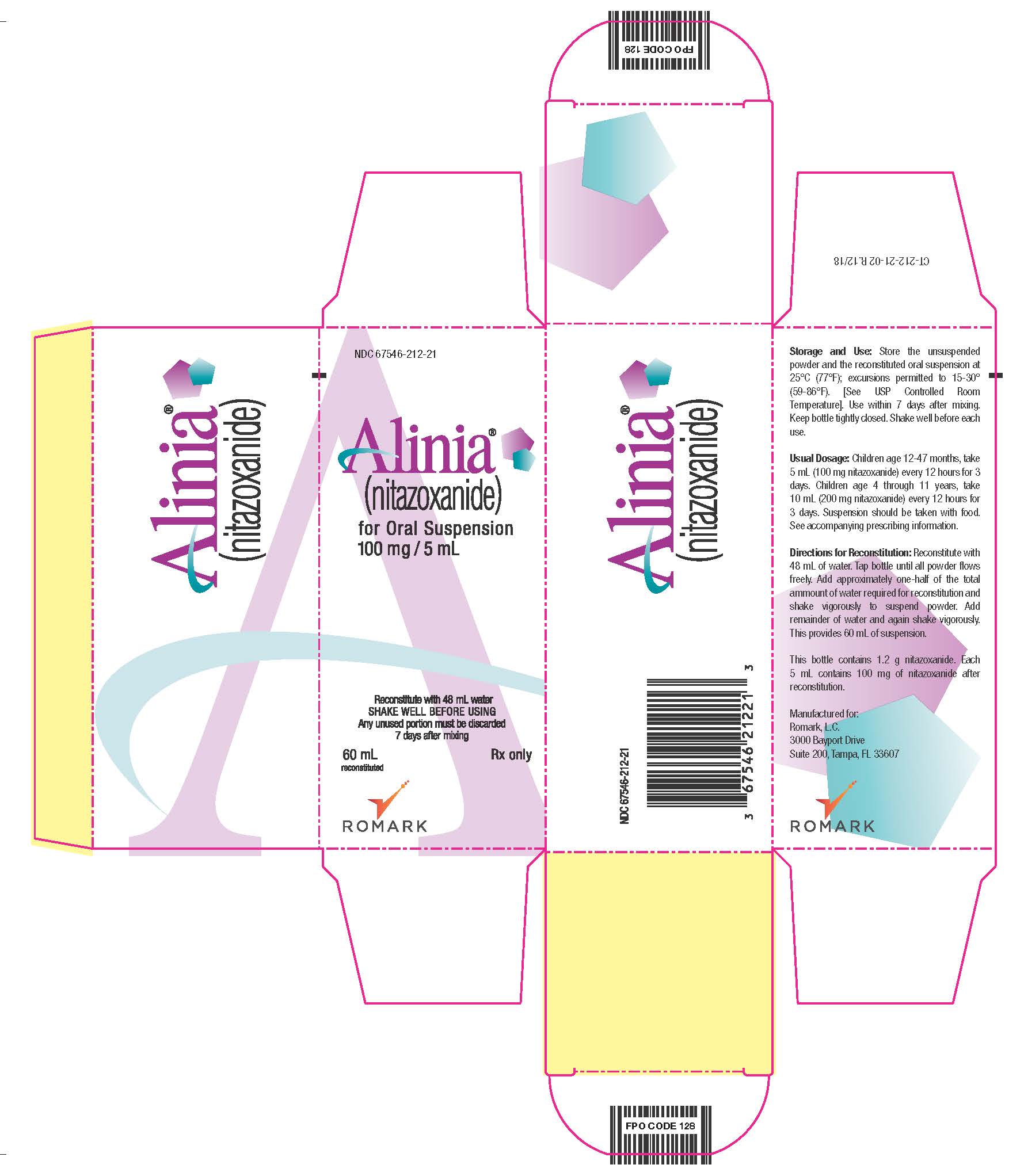 Alinia OS Carton