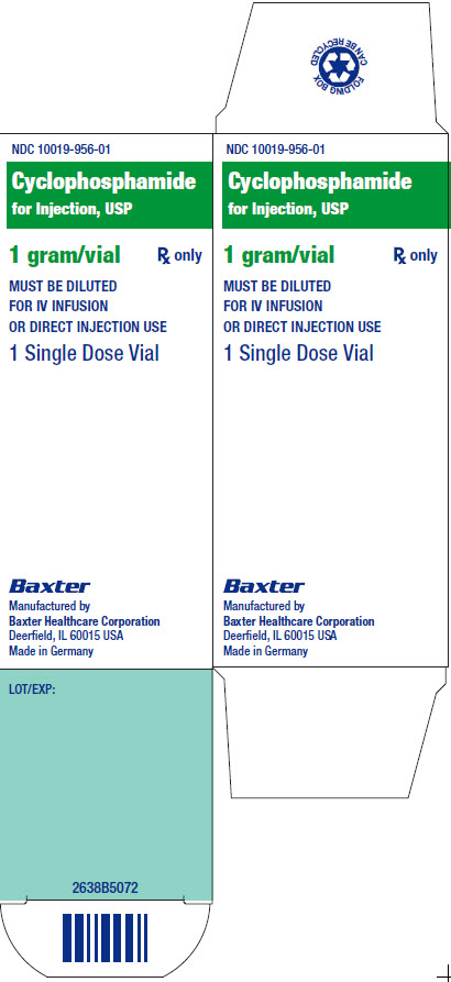 Cyclophosphamide Baxter Representative Container LBL 10019-955-50_HA6501628