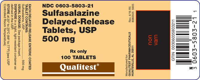 Sulfasalazine Dr 500 Mg