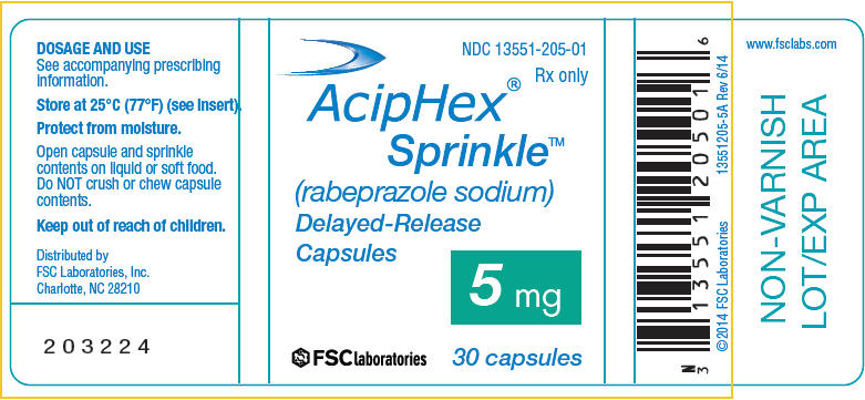 5 mg Alternate Bottle Label