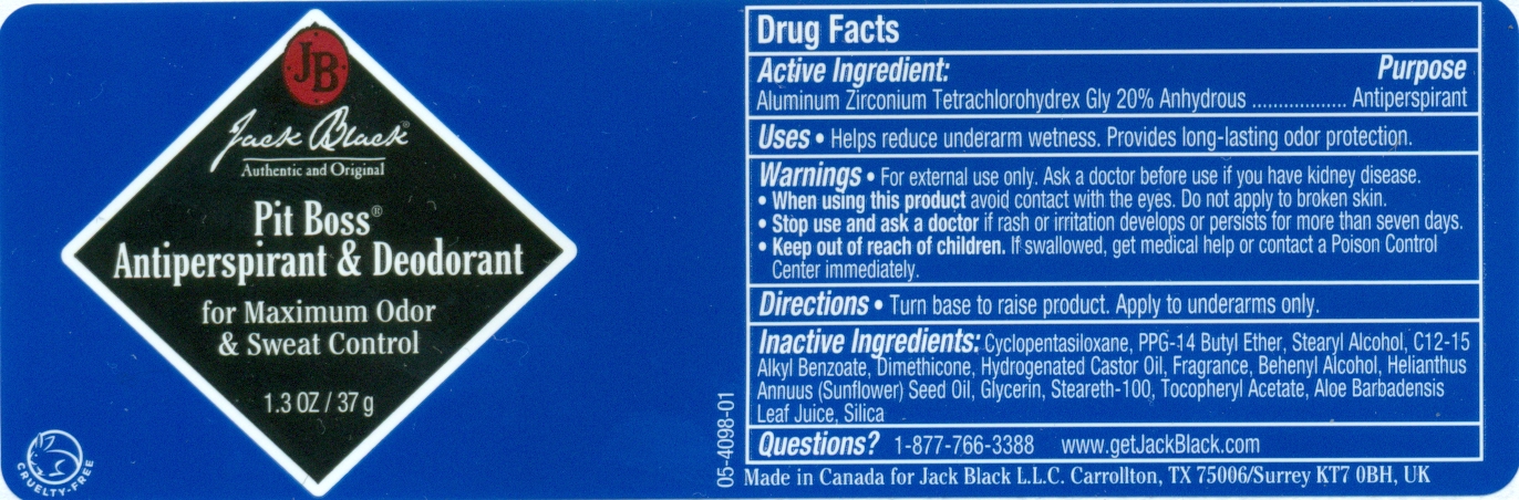Pit Boss Label