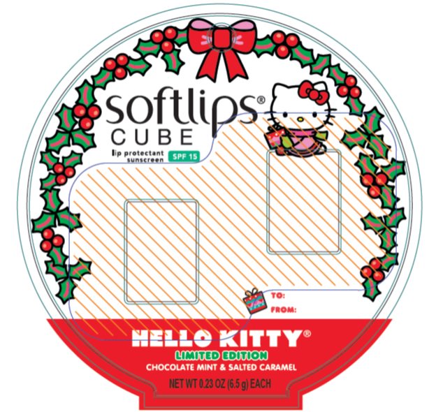Softlips Cube Chocolate Mint, Salted Caramel