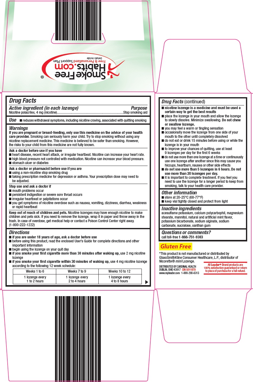 Leader Nicotine Polacrilex Lozenge Image 1