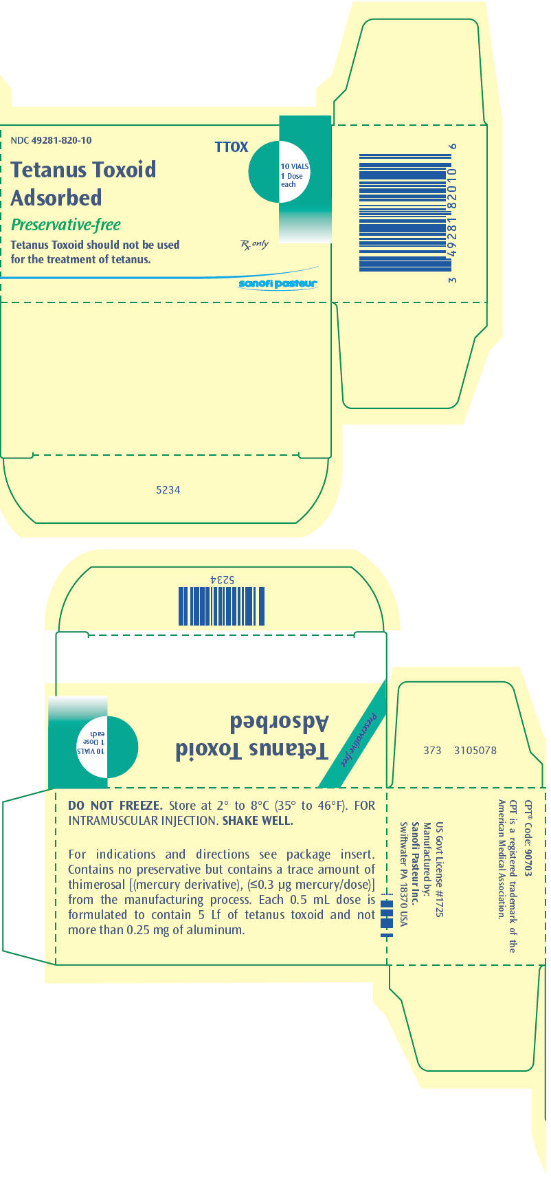 PRINCIPAL DISPLAY PANEL - 10 Vial Carton