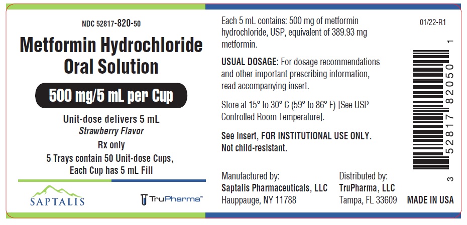 500 mg/5 mL Box label