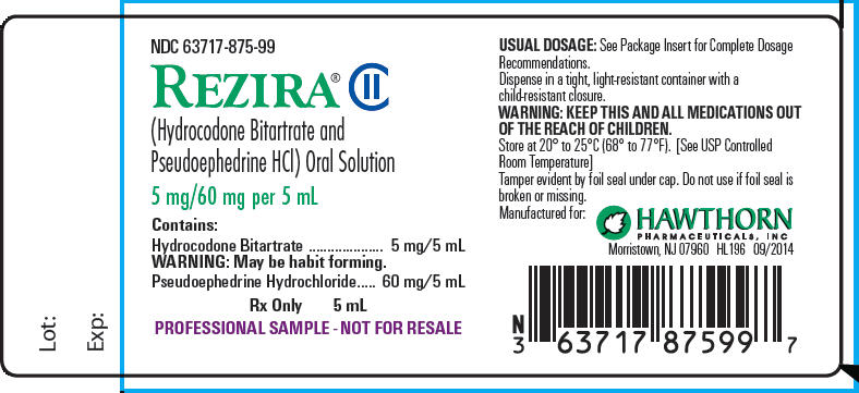 Principal Display Panel - 5 mL Bottle Label