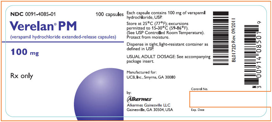 PRINCIPAL DISPLAY PANEL - 100 mg Bottle Label