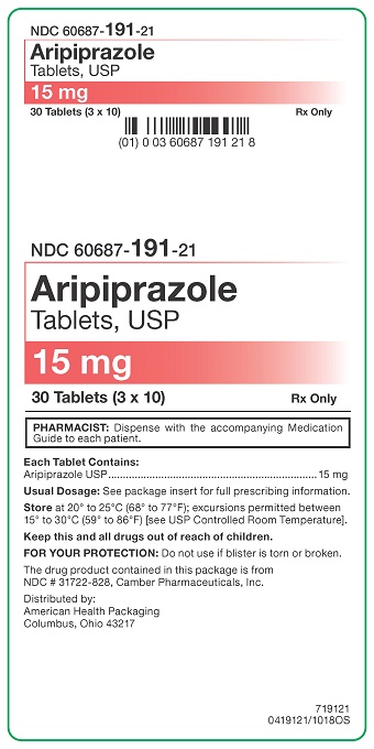 15 mg Aripiprazole Tablets Carton