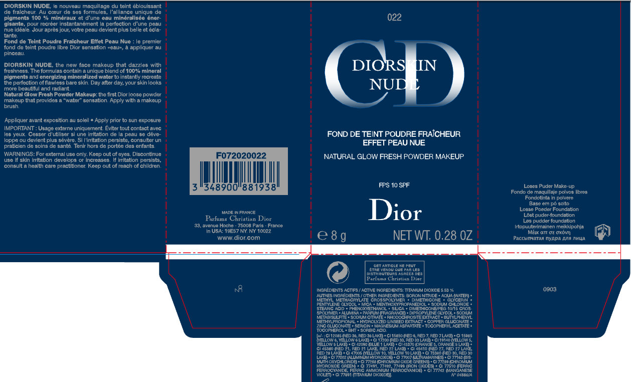 DiorSkin Nude Powder 022