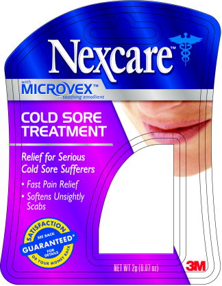 3M™ Nexcare™ Cold Sore Treatment - NET WT 2g (0.07 oz) - (front)