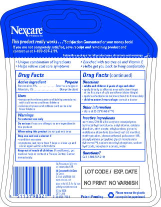 3M™ Nexcare™ Cold Sore Treatment - NET WT 2g (0.07 oz) - (front)