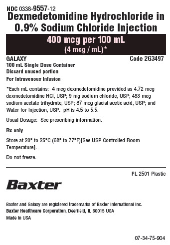 Dex Med Representative Container Label 0338-9555-24