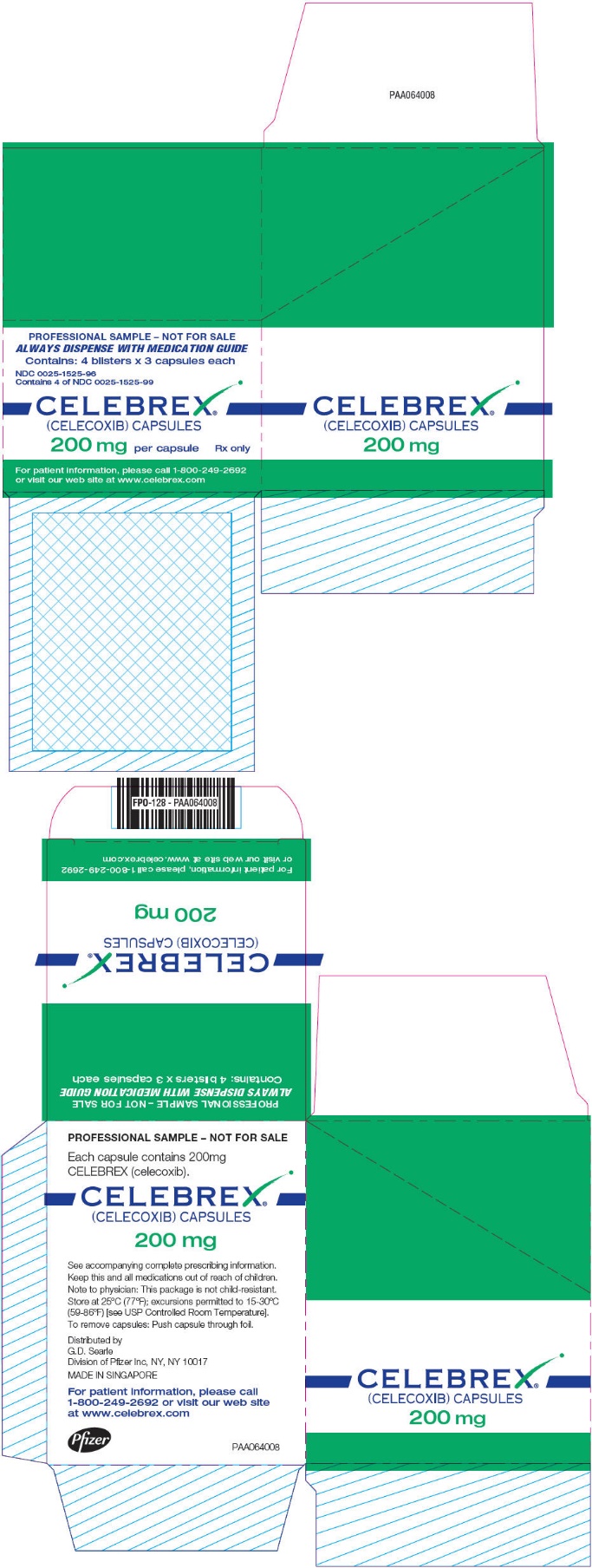 Principal Display Panel - 200 mg Capsule Sample Blister Pack Box