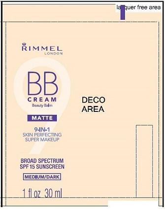 BB Cream Matte SPF 15 Med_Dark
