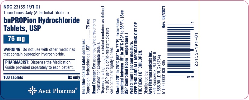 75 mg label