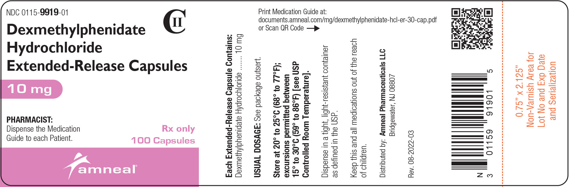 10 mg label