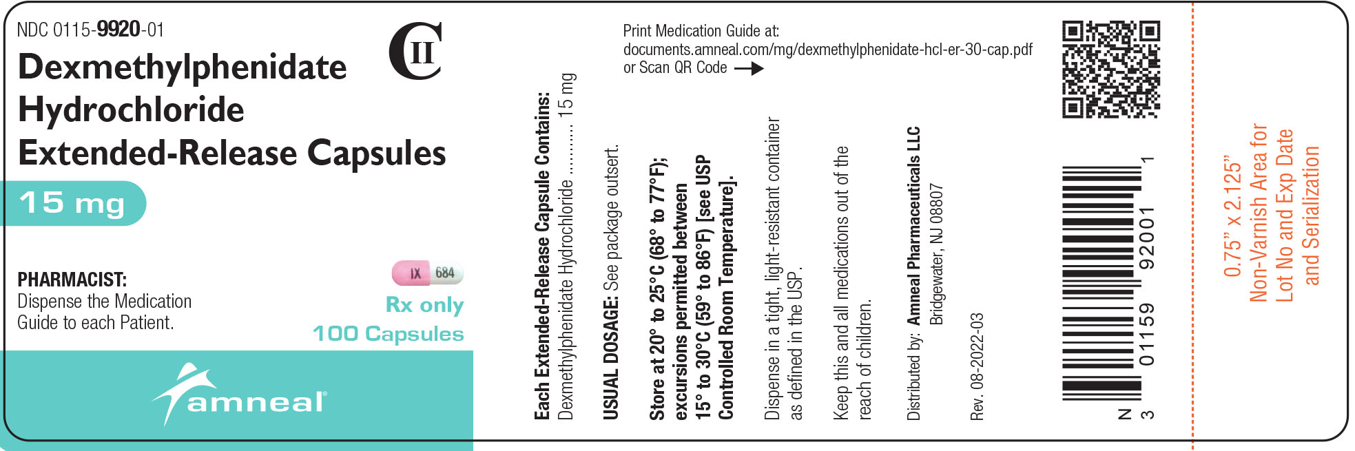 15mg label