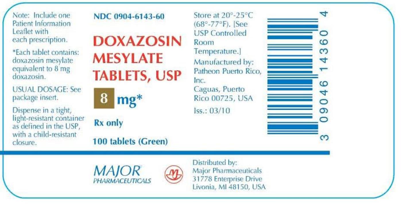 Doxazosin Mesylate Medication
