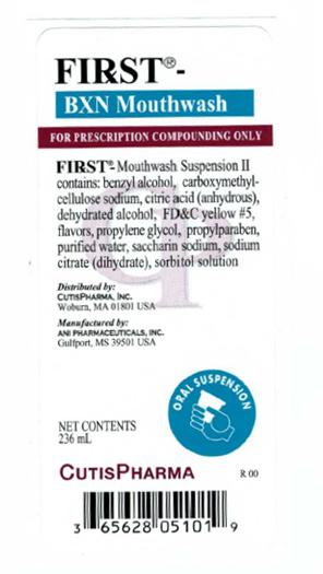 FIRST Mouthwash Suspension II, Bottle 236 mL