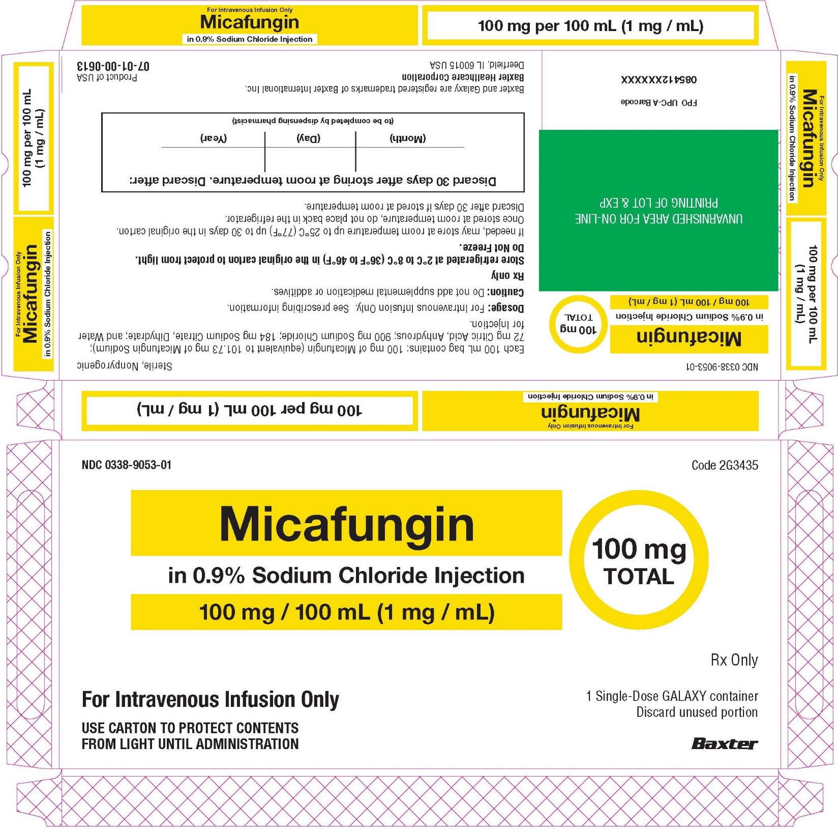 Representative Container Label NDC 0338-9051-01 Panel 1 of 2