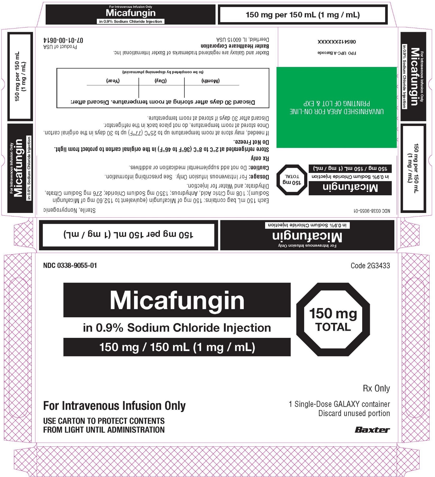 Representative Container Label NDC 0338-9051-01 Panel 1 of 2