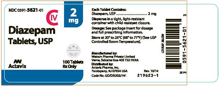 diazepam 2mg label