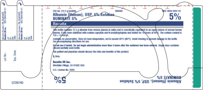 250mL bottle label