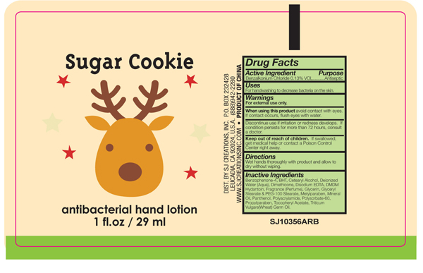 image of sj10356arbsugarcookielotiontubewraplabel