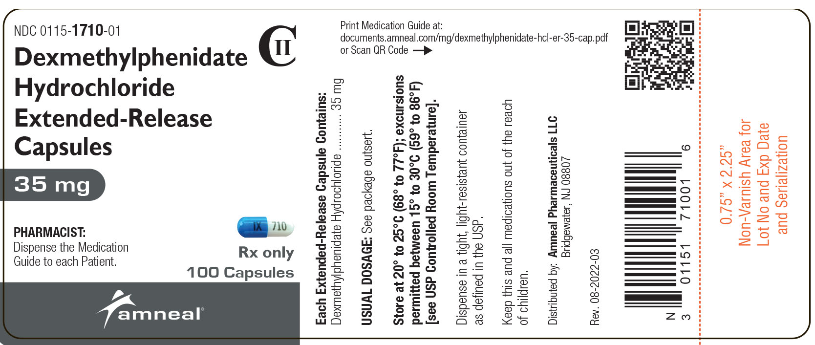35 mg label