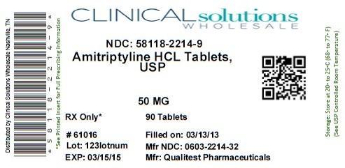 Amitriptyline 50mg Packet